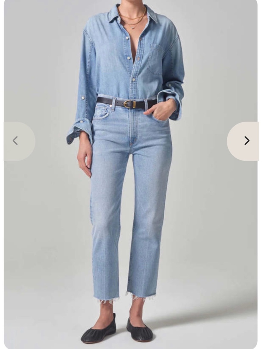 Citizens Of Humanity Daphne crop jeans